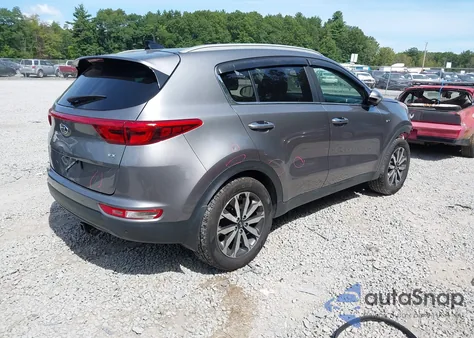 2017 Kia Sportage Ex from USA, damaged, VIN KNDPNCAC2H7149815